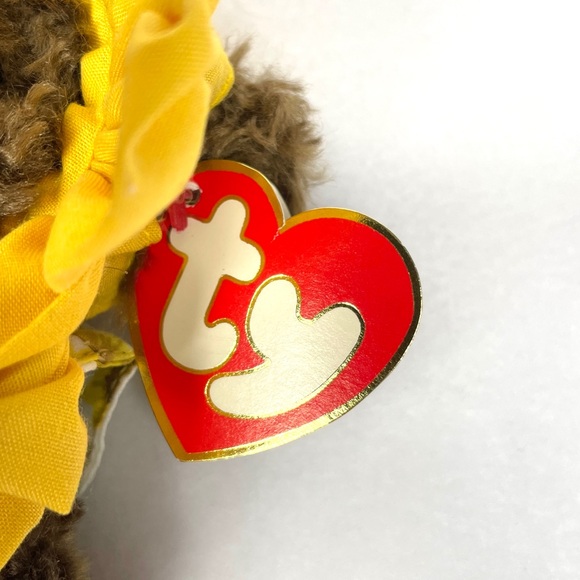 Ty Beanie Susannah Sunflower Bear Plush Teddy - Picture 9 of 12